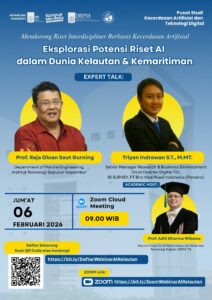 Webinar Eksplorasi Potensi Riset AI dalam Dunia Kelautan & Kemaritiman