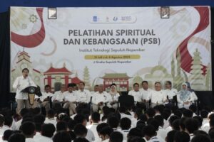 Transisi Mahasiswa Baru Pada Pelatihan Spiritual dan Kebangsaan (PSB) ITS