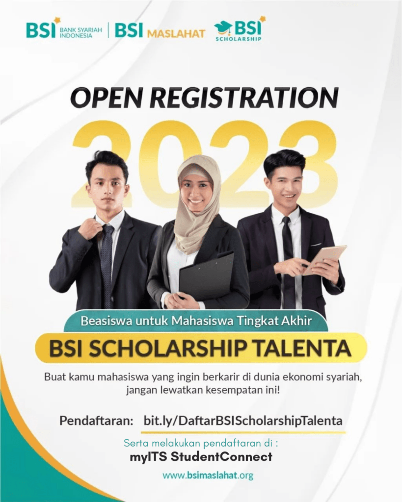 BSI Scholarship Talenta 2023