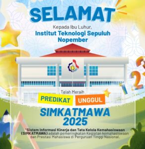 Kukuhkan Tata Kelola Kemahasiswaan, ITS Sabet Predikat Unggul SIMKATMAWA 2025