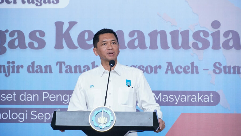 Peduli Bencana, ITS Berangkatkan Satgas Kemanusiaan ke Sumatera