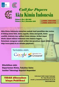 Call for Paper Akta Kimia Indonesia
