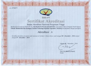 Akreditasi ITS Computer Engineering 2014-2019