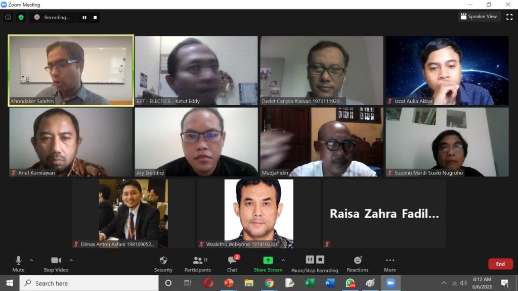 Online Meeting with Prof. Khondaker Salehin Assistant Professor, IEEE Senior Member ITS Computer Engineering