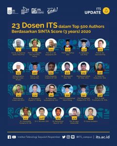 5 Dosen Teknik Komputer Berprestasi di antara 23 Dosen ITS Teknik Komputer