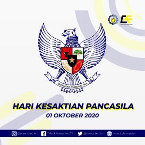 Hari kesaktian pancasila Teknik Komputer ITS