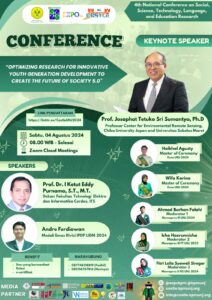 4th National Conference On Social, Science, Technology,Lengauge, and Education Research Computer Engineering ITS