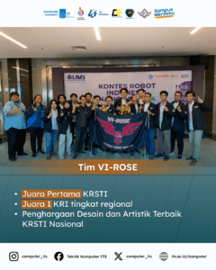 Poster Prestasi Tim VI-ROSE KRSTI Computer Engineering ITS
