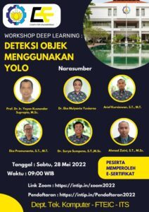 Workshop Deep Learning : Deteksi Objek Menggunakan Yolo Teknik Komputer ITS