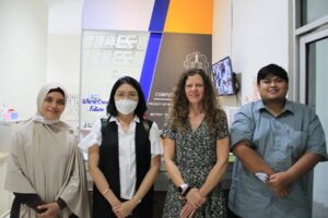 Kunjungan Ms. Jasja Bos Teknik Komputer ITS