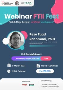 Webinar FTII Fest Reza Fuad Rachmadi, Ph.D. Computer Engineering ITS