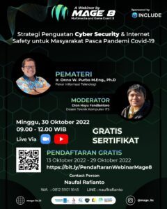 Webinar by MAGE 8 Computer Engineering ITS