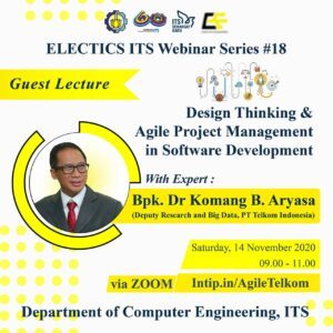 Electics ITS Webinar Series #18 Bpk. Dr. Komang B. Aryasa Teknik Komputer ITS