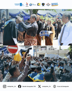 Wisuda 130 Teknik Komputer ITS