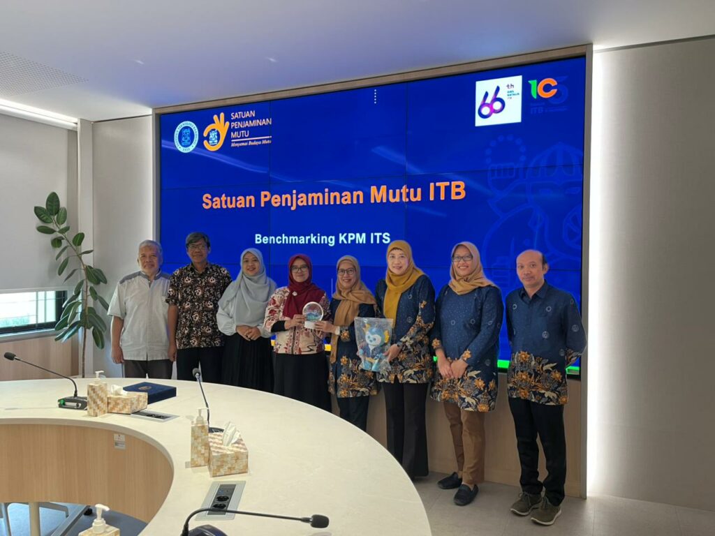 Benchmarking Kantor Penjaminan Mutu ITS ke Satuan Penjaminan Mutu ITB