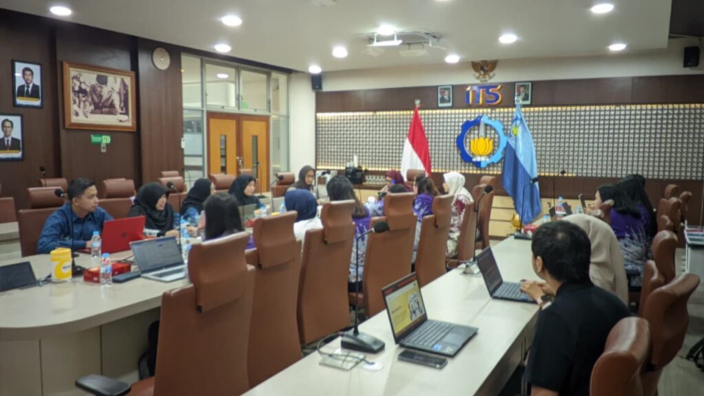 KPM ITS Terima Kunjungan BPMA Universitas Bina Sarana Informatika dan Quality Management Center Binus