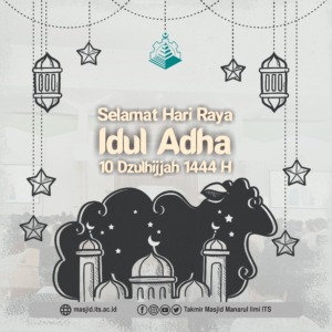 Idul Adha di Masjid Manarul Ilmi ITS