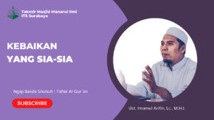 Kebaikan yang Sia-Sia
