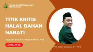 Titik Kritis Halal Bahan Nabati