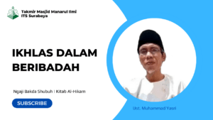 Ikhlas dalam Beribadah