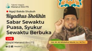 Sabar Sewaktu Puasa, Syukur Sewaktu Berbuka