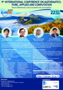 9th International Conference on Mathematics : Pure, Applied, and Computation (ICoMPAC)