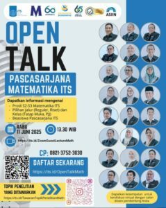 OPEN TALK PASCASARJANA MATEMATIKA ITS