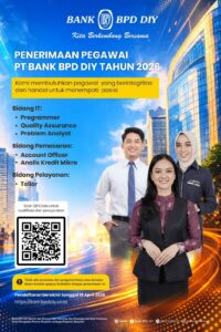 Penerimaan pegawai PT Bank BPD DIY Tahun 2026