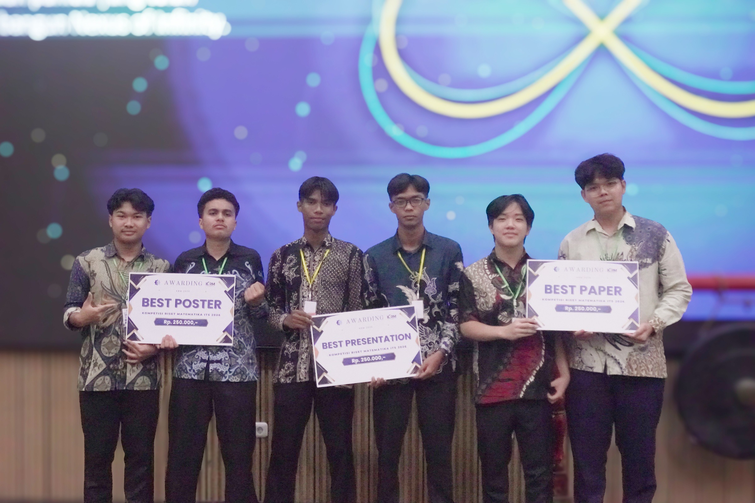 Departemen Matematika ITS Sukses Gelar Kompetisi Riset Matematika (KRM) 2026 Tingkat SMA Sederajat