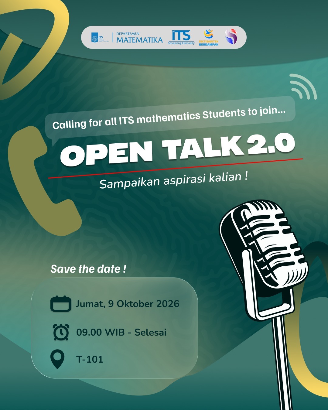 OPEN TALK 2.0 SAATNYA SUARAMU DIDENGARKAN