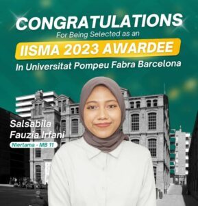 Business Management ITS’ Student Achievement: Salsabila Fauzia Irfani Becomes IISMA 2023 Awardee at Universitat Pompeu Fabra Barcelona
