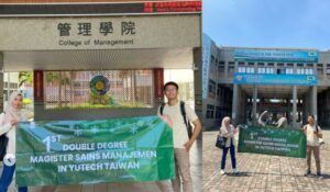 Master of Science in Management (MSM) MB ITS students, Siskha Nur Khasanah and Muhammad Saad Salahudin, became the first batch of students to receive a double degree from MSM ITS and Yunlin University of Science and Technology Taiwan (Yuntech) with a full scholarship.       This double degree program is one of MSM ITS’s advantages which provides an opportunity for students to gain international study experience at partner universities. Through this program, students not only gain global academic insight, but also expand their professional networks at the international level.       The success of Siskha and Saad proves that the MSM ITS Double Degree program opens up opportunities for students to gain high-quality education and international experience with the support of a full scholarship.