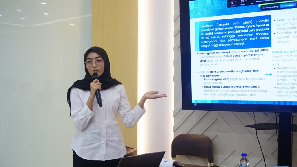 Suasana Sidang Tugas Akhir Teknologi Kedokteran ITS perdana