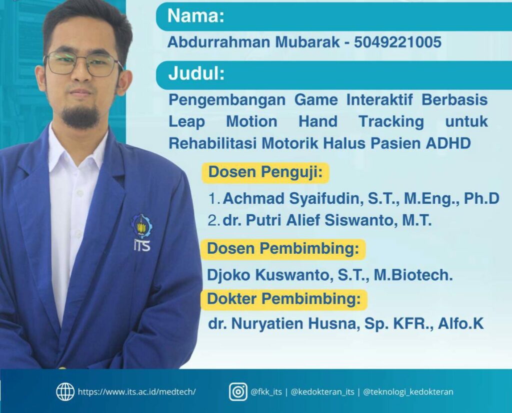 Suasana Sidang Tugas Akhir Teknologi Kedokteran ITS perdana