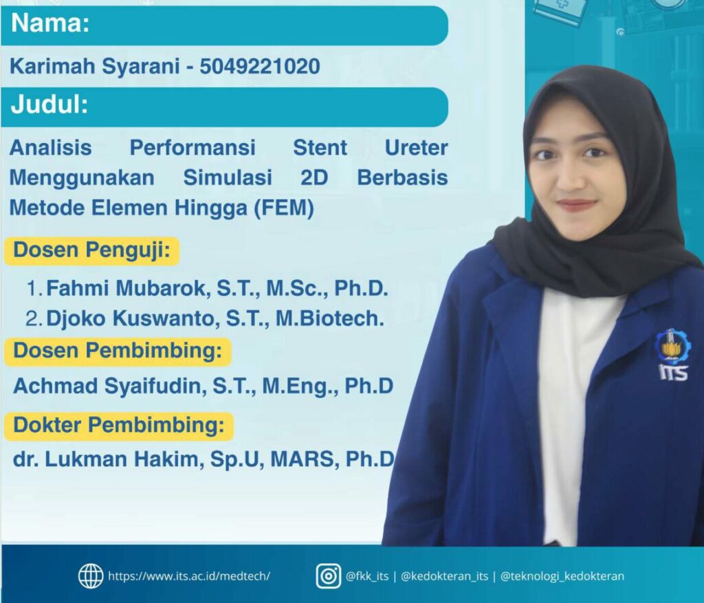 Suasana Sidang Tugas Akhir Teknologi Kedokteran ITS perdana