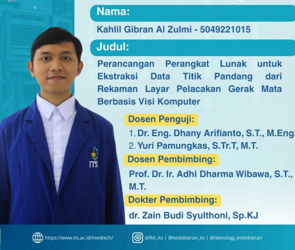 Suasana Sidang Tugas Akhir Teknologi Kedokteran ITS perdana
