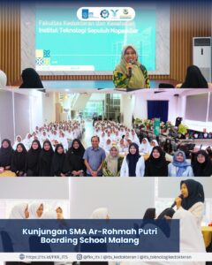 Kunjungan dari SMA Ar-Rohmah Putri Boarding School Malang di Research Center ITS