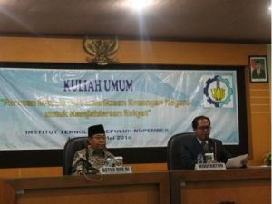 Sambangi ITS, Ini Kata Ketua BPK