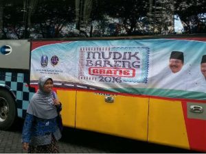 JMMI ITS Berangkatkan Bus Gratis Untuk Pemudik