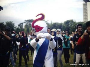 Geral, Maskot Gerigi Anti Perpeloncoan