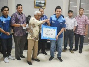 Sabet Juara Satu, Spectronics Terima Dana Hibah