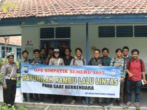 Operasi Simpatik Semeru, Polisi Kunjungi ITS