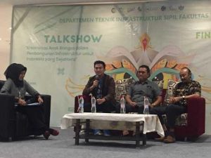 Talkshow DVillage ITS Bahas Pembangunan Infrastruktur