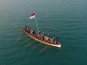 Merdekakan Laut Indonesia, ITS Upacara di Atas Kapal