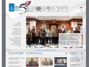 Dinamis, Wajah Baru Website ITS
