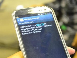 Buat Software Peringatan Gempa via SMS