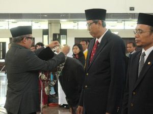 Resmi Terapkan OTK Baru, Adakan Pelantikan Ulang