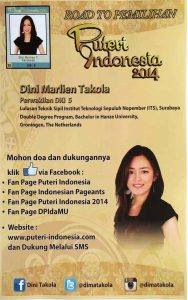 Alumni Teknik Sipil Melenggang ke Panggung Putri Indonesia