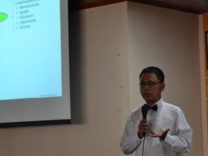 Yosef Manik Bagikan Ilmu Sustainability Science