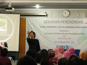 Omits, Bekali Guru lewat seminar Inspiratif